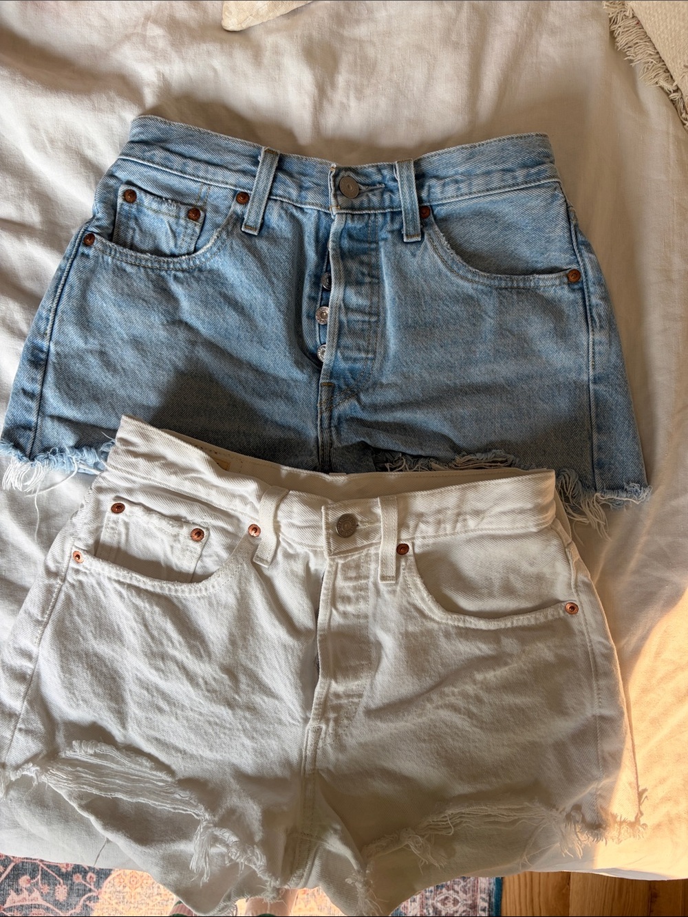 2 pair of Levi’s jeans shorts